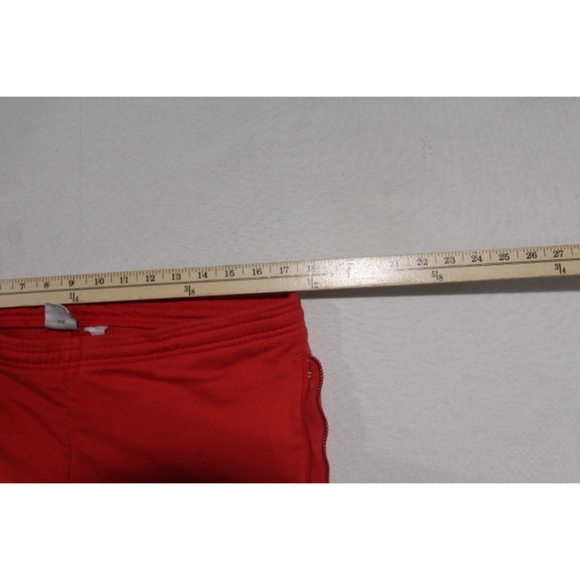 Nike Red Men Jogger Pants Vintage Ankle Zip Size Medium - Picture 10 of 11